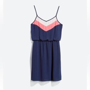 Pixley XL‎ Devynn Colorblock Spaghetti Strap Sleeveless Dress